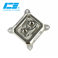 Водоблок Iceman GLS CPU Glass CPU Water Block Full Nickel,0.15mm channel