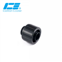 Фитинг Iceman Soft tube fittings 10/16 Matte black