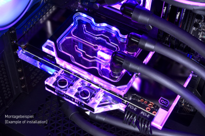 Активный бэкплейт Alphacool Eisblock Aurora GPX-N Acryl 3080/3090 Gaming/Eagle