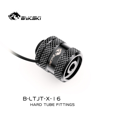 Фитинг Bykski B-LTJT-X 16MM 5V A-RGB Black