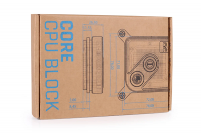 Водоблок Alphacool Core 1 Carbon