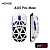 Игровая мышь беспроводная MCHOSE AX5 Magnesium Alloy Wireless Mouse Pro Max White 8K