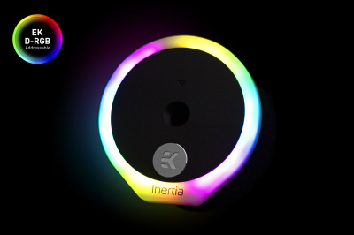(УЦЕНКА) - Топ для помпы EK-Quantum Inertia D5 Body D-RGB - Acetal