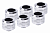 Комплект фитингов Alphacool Eiszapfen PRO 16mm HardTube Fitting G1/4 - Chrome Sixpack