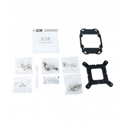 Водоблок Iceman CT3 General CPU Water Block Black Full Nickel,0.3mm channel