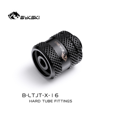 Фитинг Bykski B-LTJT-X 16MM 5V A-RGB Black