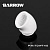 Угловой фитинг Barrow TDWT45-V2 White