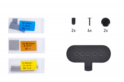 Активный бэкплейт Alphacool Eisblock Aurora GPX-N Acryl 3080/3090 Gaming/Eagle