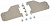Крепеж Aqua-Computer Mounting material aquaero 5/6 LT for drive bay