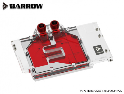 Водоблок Barrow BS-AST4090-PA Black