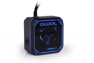 Водоблок с помпой Alphacool Eisbaer Aurora LT Solo - Black 
