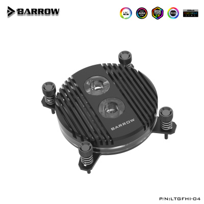 Водоблок Barrow LTGFHI-04 Classic Black
