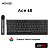 Игровая клавиатура проводная MCHOSE Ace68 E-sport Magnetic Keyboard Black Topographic Uranus Magneti