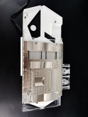 Водоблок Bykski FOUR FR-N-AS1080TISTRIX White