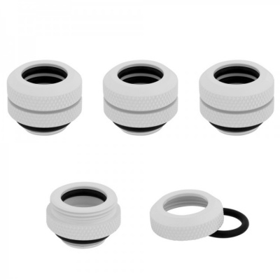 Фитинг Corsair Hydro X Series  XF Hardline 4-pack 14mm OD compression - White