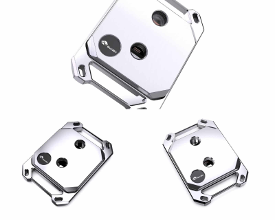 Водоблок Bykski CPU-XPR-CU-M-V3 Metal plate Silver