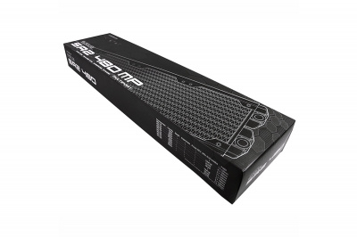Медный радиатор Black Ice SR2 Xtreme+ 480 MP Multi Port Radiator - Black Carbon