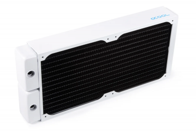 Радиатор Alphacool NexXxoS XT45 Full Copper 280mm Radiator V.2 - White Special Edition