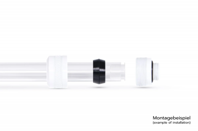Комплект фитингов Alphacool Eiszapfen PRO 16mm HardTube Fitting G1/4 - White Sixpack