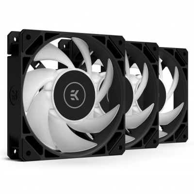 Комплект вентиляторов EK-Loop Fan FPT 120 3-Pack D-RGB - Black (550-2300rpm)