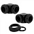 Фитинг Corsair Hydro X Series XF Hardline 2-pack 90° Angled 12mm OD compression - Black