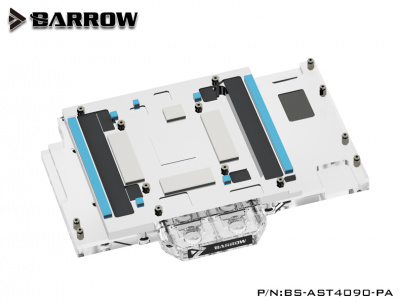 Водоблок Barrow BS-AST4090-PA Black