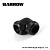 Фитинг угловой Barrow TWT90KNS-K14 Black