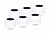 Комплект фитингов Alphacool Eiszapfen PRO 16mm HardTube Fitting G1/4 - White Sixpack