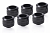 Комплект фитингов Alphacool Eiszapfen PRO 16mm HardTube Fitting G1/4 - Deep Black Sixpack