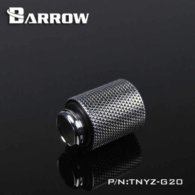 Прямой фитинг Barrow TNYZ-G20 Shiny silver