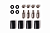 Крепеж Alphacool Core Push Mounting 17mm M3/M4/UNC 6-32 Set 4x  
